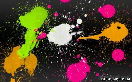 Splatter brush