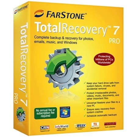 Farstone TotalRecovery Pro 7.1.2 (Build 20110707)